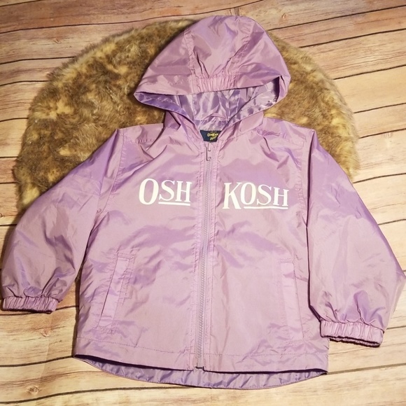 Osh Kosh Purple Windbreaker Jacket - Picture 1 of 3